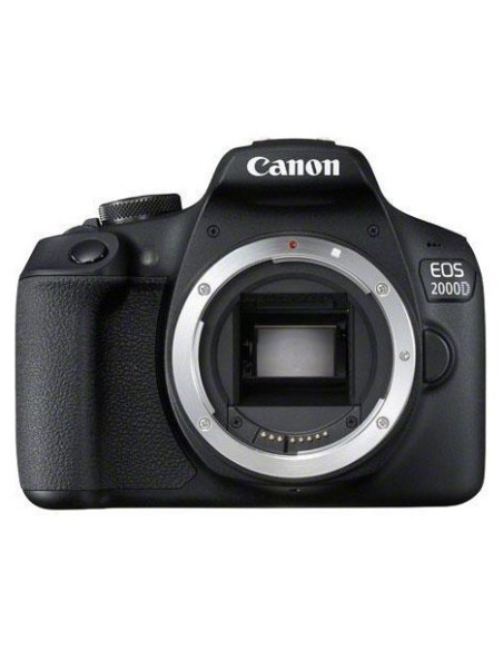 Canon EOS 2000D + EF-S 18-55mm f/3.5-5.6 III Kit fotocamere SLR 24,1 MP CMOS 6000 x 4000 Pixel Nero