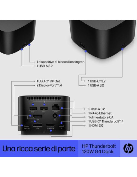 HP Dock Thunderbolt 120 W G4