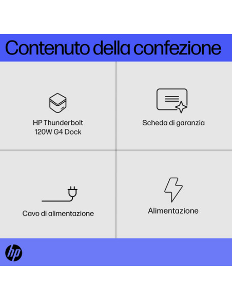 HP Dock Thunderbolt 120 W G4