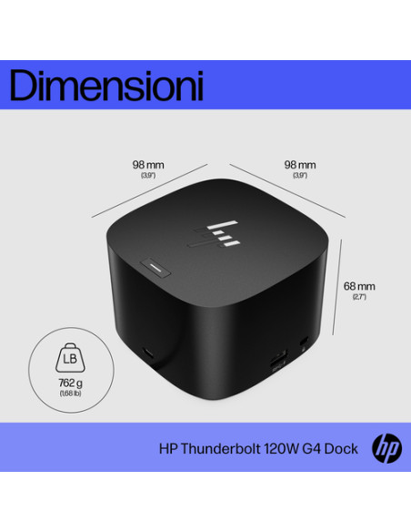 HP Dock Thunderbolt 120 W G4