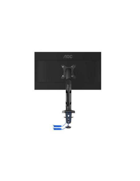 AOC AS110DX Supporti a parete per TV 81,3 cm (32") Scrivania Nero