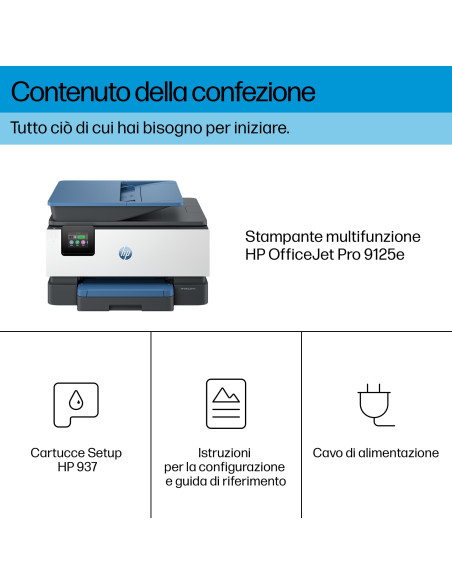 HP OfficeJet Pro Stampante multifunzione 9125e