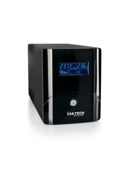 Vultech UPS1050VA-PRO gruppo di continuità (UPS) A linea interattiva 1,05 kVA 560 W 2 presa(e) AC