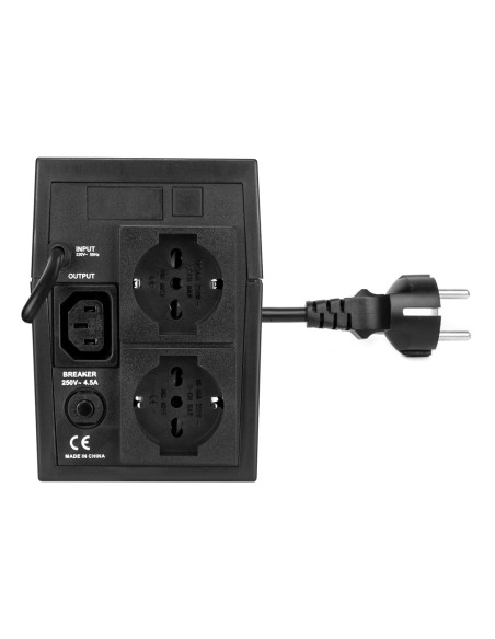 Vultech UPS1200VA-LITE gruppo di continuità (UPS) A linea interattiva 1,2 kVA 600 W 2 presa(e) AC