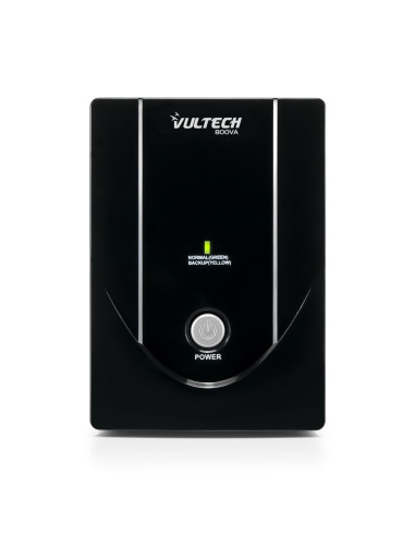 Vultech UPS800VA-LITE gruppo di continuità (UPS) A linea interattiva 0,8 kVA 440 W 2 presa(e) AC
