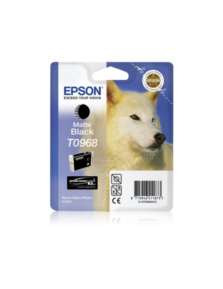 Epson T0968 cartuccia d'inchiostro 1 pz Originale Resa standard Nero