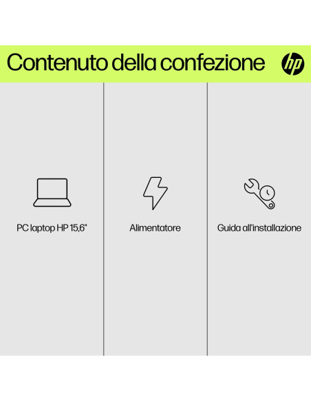 HP 15-fd0054nl Intel® Core™ i5 i5-1334U Computer portatile 39,6 cm (15.6") Full HD 16 GB DDR4-SDRAM 512 GB SSD NVIDIA GeForce