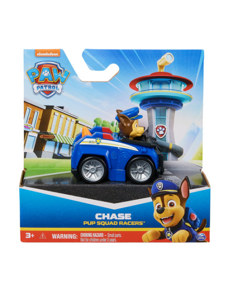PAW Patrol : Pup Squad Racers Chase collezionabile, auto giocattolo , giocattoli per bambini e bambine dai 3 anni in su
