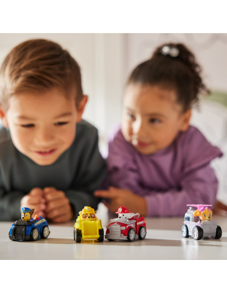 PAW Patrol : Pup Squad Racers Chase collezionabile, auto giocattolo , giocattoli per bambini e bambine dai 3 anni in su