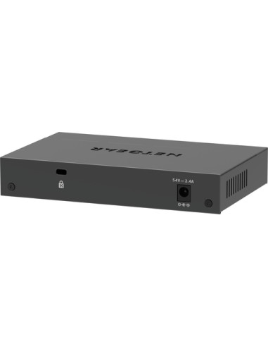 NETGEAR 5-Port Gigabit Ethernet High-Power PoE+ Plus Switch (GS305EPP) Gestito L2/L3 Gigabit Ethernet (10/100/1000) Supporto Pow
