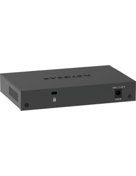 NETGEAR 5-Port Gigabit Ethernet PoE+ Plus Switch (GS305EP) Gestito L2/L3 Gigabit Ethernet (10/100/1000) Supporto Power over Ethe