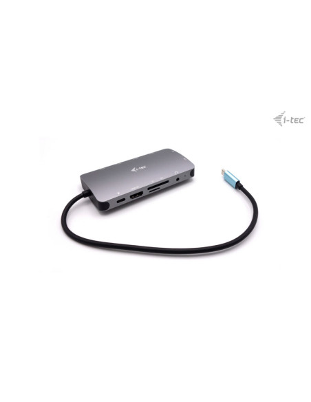i-tec Metal USB-C Travel Nano Dock HDMI/VGA with LAN + Power Delivery 100 W