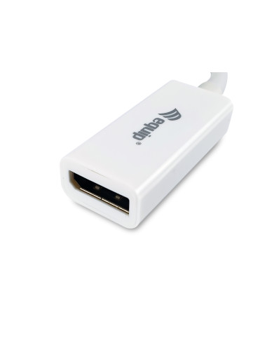 Equip Adattatore da Mini DisplayPort a DisplayPort, colore bianco