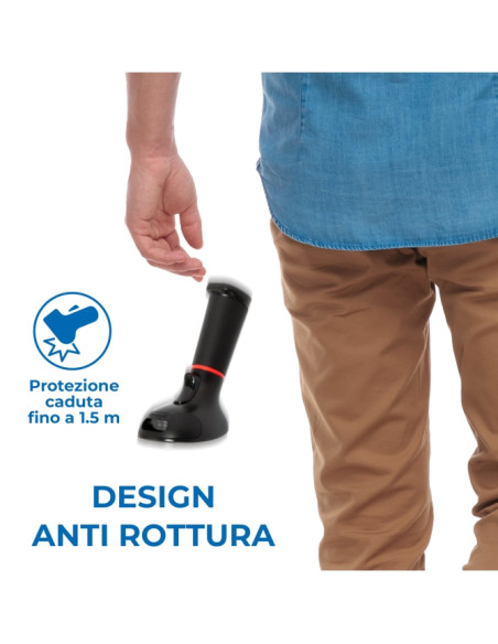 Vultech Barcode Scanner Wireless 2.4 Ghz E Bluetooth 1D 2D