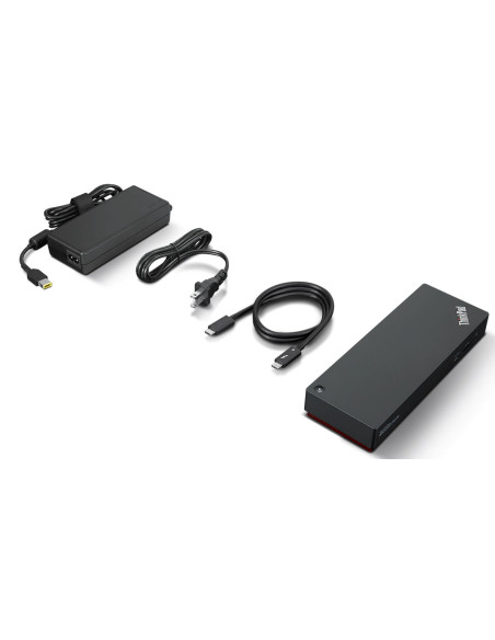 Lenovo ThinkPad Universal Thunderbolt 4 Smart Dock Cablato Nero