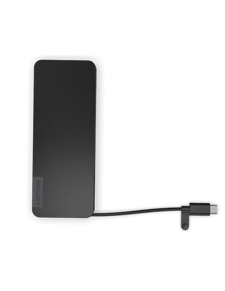 Lenovo 4X11N40212 replicatore di porte e docking station per laptop Cablato USB 3.2 Gen 1 (3.1 Gen 1) Type-C Nero