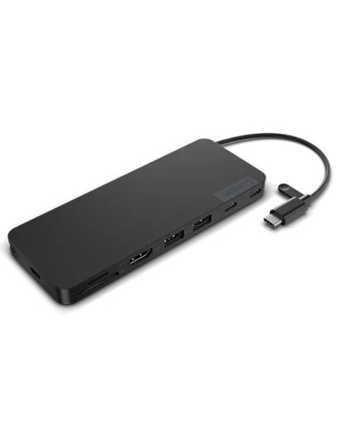 Lenovo 4X11N40212 replicatore di porte e docking station per laptop Cablato USB 3.2 Gen 1 (3.1 Gen 1) Type-C Nero