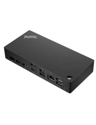 Lenovo ThinkPad Universal Thunderbolt 4 Smart Dock Cablato Nero