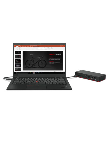 Lenovo ThinkPad Universal USB-C Dock Cablato USB 3.2 Gen 1 (3.1 Gen 1) Type-C Nero