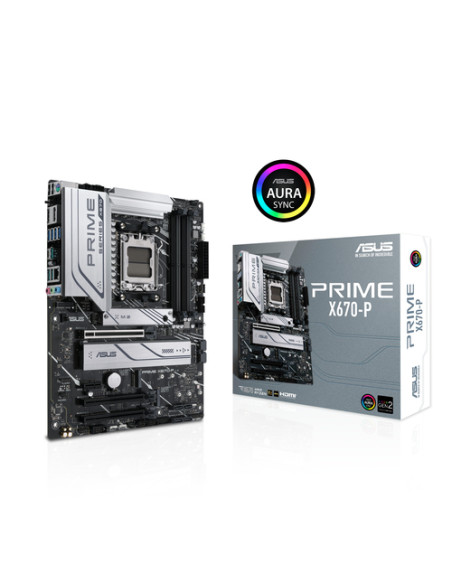 ASUS PRIME X670-P AMD X670 Socket AM5 ATX