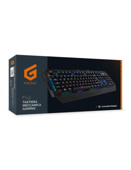Conceptronic KRONIC tastiera Gaming USB QWERTY Italiano Nero