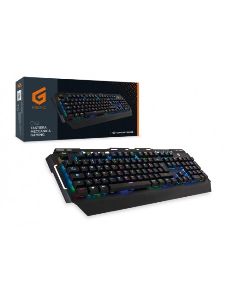 Conceptronic KRONIC tastiera Gaming USB QWERTY Italiano Nero