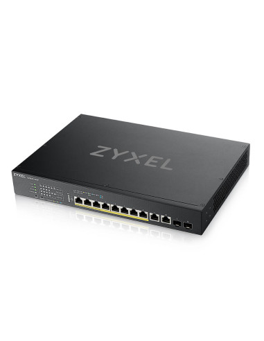 Zyxel XS1930-12HP-ZZ0101F switch di rete Gestito L3 10G Ethernet (100/1000/10000) Supporto Power over Ethernet (PoE) Nero