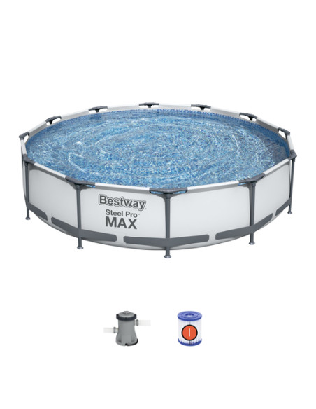 Bestway Steel Pro 56416 piscina fuori terra Piscina con bordi Piscina rotonda 6473 L Blu