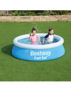 Bestway 57392 piscina fuori terra Piscina gonfiabile Piscina rotonda 940 L Blu 2