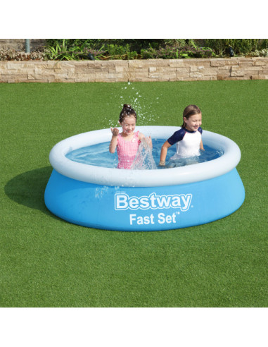 Bestway 57392 piscina fuori terra Piscina gonfiabile Piscina rotonda 940 L Blu