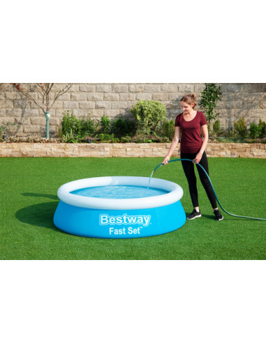 Bestway 57392 piscina fuori terra Piscina gonfiabile Piscina rotonda 940 L Blu