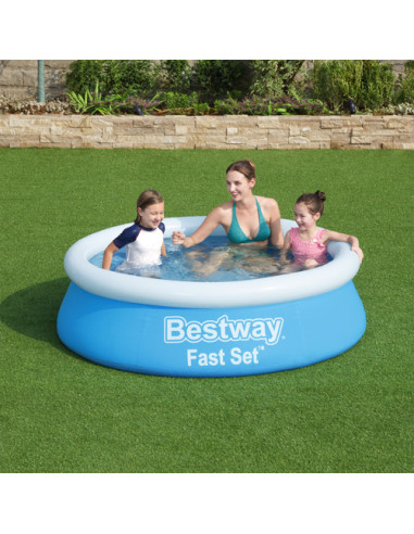 Bestway 57392 piscina fuori terra Piscina gonfiabile Piscina rotonda 940 L Blu