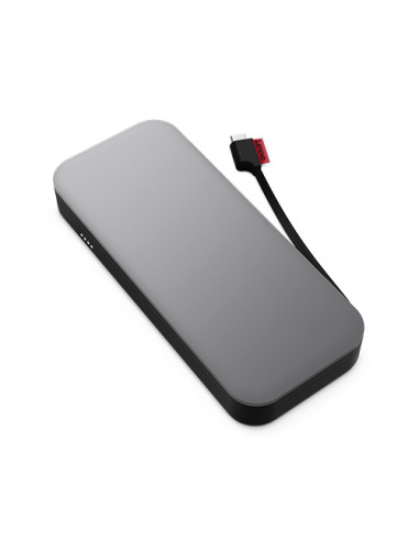 Lenovo Go Ioni di Litio 20000 mAh Nero, Grigio