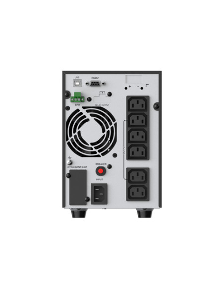 Conceptronic ZEUS52E2K gruppo di continuità (UPS) Doppia conversione (online) 2 kVA 1800 W 6 presa(e) AC