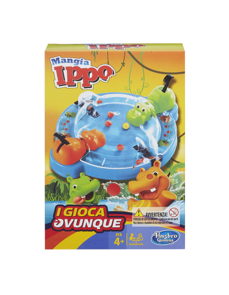 Hasbro Gaming Mangia Ippo - Travel (gioco in scatola, Gaming)