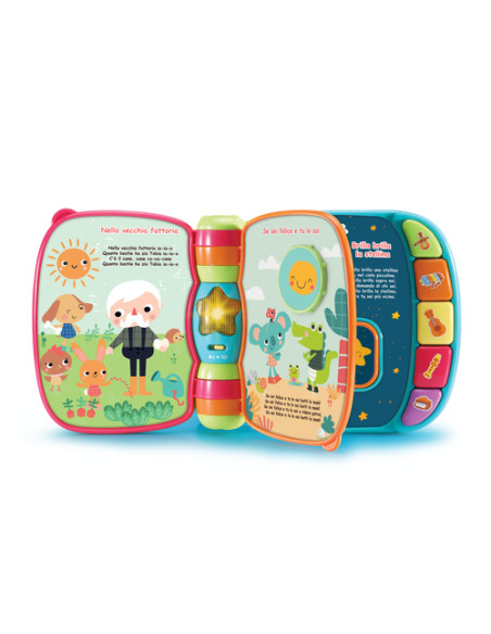 VTech Baby Il mio primo libro interattivo - Le mie tenere canzoncine