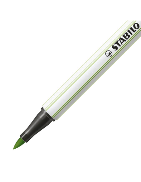 STABILO Pen 68 brush marcatore Verde 1 pz