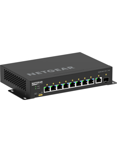 NETGEAR GSM4210PD-100EUS switch di rete Gestito L2/L3 Gigabit Ethernet (10/100/1000) Supporto Power over Ethernet (PoE) Nero