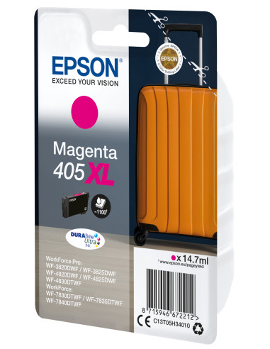 Epson Singlepack Magenta 405XL DURABrite Ultra Ink