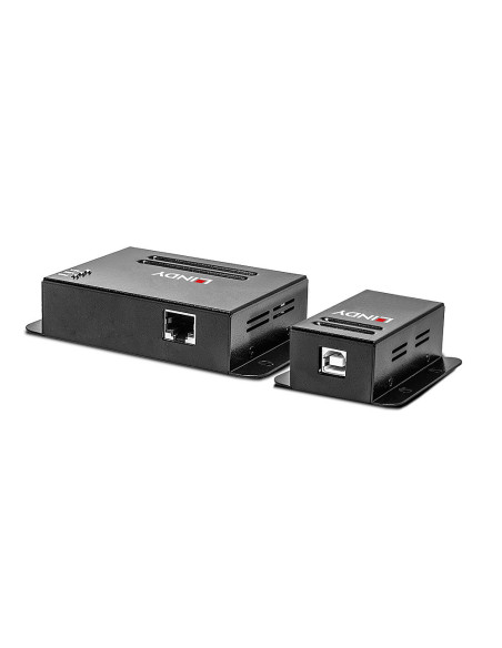 Lindy 42681 moltiplicatore di rete Ricevitore e trasmettitore di rete Nero
