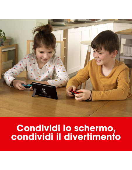 Nintendo Switch Rosso Neon/Blu Neon [ed.2022], schermo 6.2 pollici