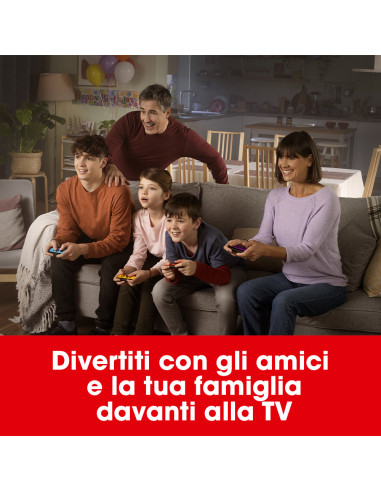 Nintendo Switch Rosso Neon/Blu Neon [ed.2022], schermo 6.2 pollici