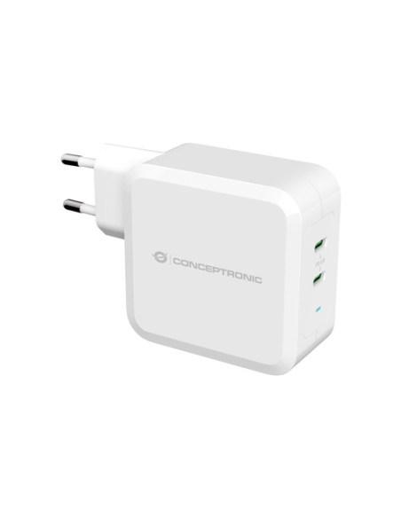 Conceptronic ALTHEA08W Caricabatterie per dispositivi mobili Universale Bianco AC Interno