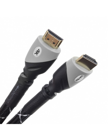 Vultech AA14302PRO cavo HDMI 1,8 m HDMI tipo A (Standard) Nero, Grigio