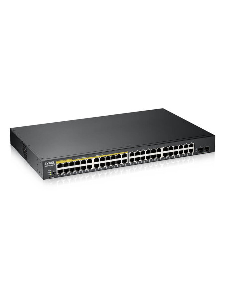 Zyxel GS1900-48HPv2 Gestito L2 Gigabit Ethernet (10/100/1000) Supporto Power over Ethernet (PoE) Nero