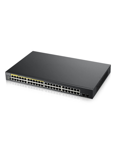 Zyxel GS1900-48HPv2 Gestito L2 Gigabit Ethernet (10/100/1000) Supporto Power over Ethernet (PoE) Nero