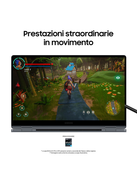 Samsung Galaxy Book4 360 Intel Core 7 150U Ibrido (2 in 1) 39,6 cm (15.6") Touch screen Full HD 16 GB LPDDR5-SDRAM 512 GB SSD Wi