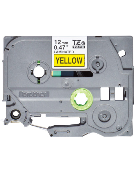 Brother TZE631S nastro per etichettatrice Nero su giallo TZe