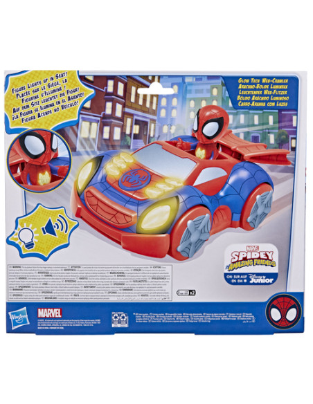 Marvel Spidey and His Amazing Friends Glow Tech Web Crawler