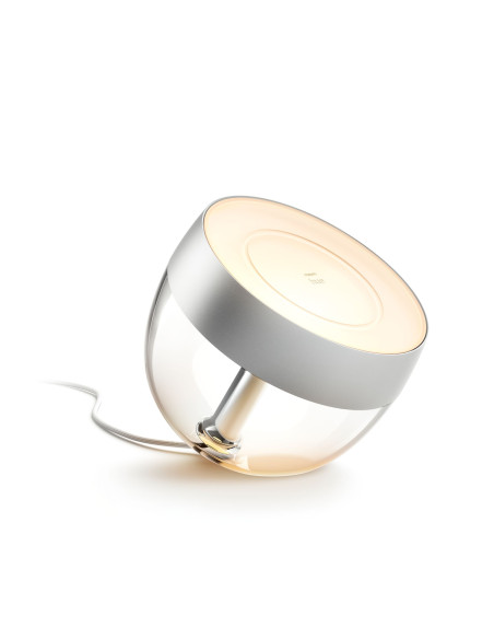 Philips Hue White and Color ambiance IRIS Lampada Smart da Tavolo Argento